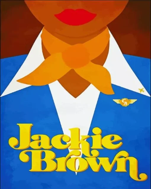 Jackie Brown Poster 5D Diamond Painting