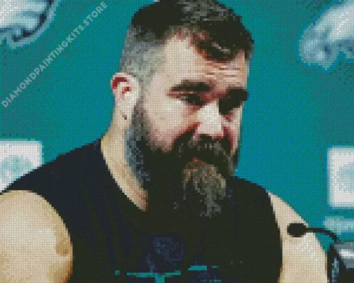 Jason Kelce 5D Diamond Painting