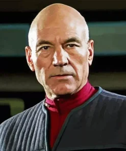 Jean Luc Picard 5D Diamond Painting