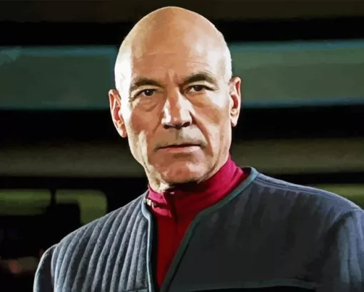 Jean Luc Picard 5D Diamond Painting