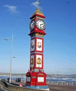 Jubilee Clock Tower Weymouth 5D Diamond Painting