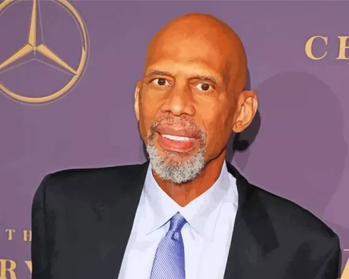 Kareem Abdul Jabbar 5D Diamond Painting