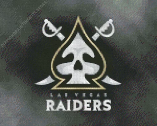 Las Vegas Raiders Logo 5D Diamond Painting