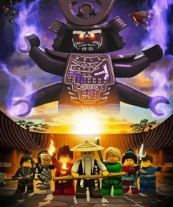 Lego Ninjago Animated Serie 5D Diamond Painting