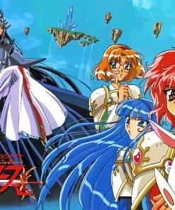 Magic Knight Rayearth 5D Diamond Painting