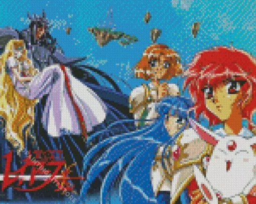 Magic Knight Rayearth 5D Diamond Painting