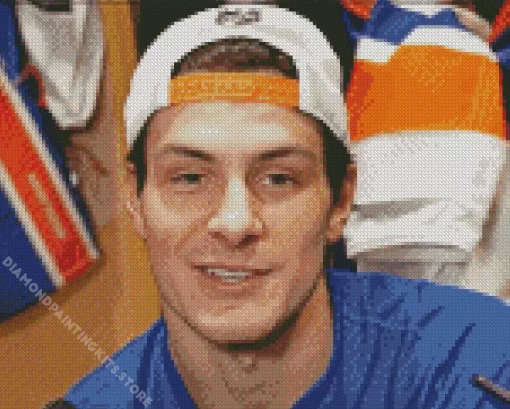 Mathew Barzal 5D Diamond Painting