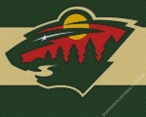 Minnesota Wild Logo 5D Diamond Painting