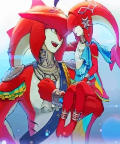 Mipha And Sidon 5D Diamond Painting