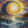 Moon And Sun 5D Diamond Painting