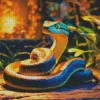 Mysterious Jungle Pit Viper 5D Diamond Painting