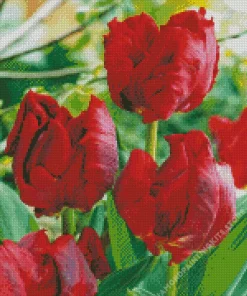 Parrot Tulips 5D Diamond Painting