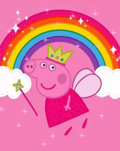 Peppa Granny Pig 5D Diamond Painting