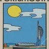 Portsmouth City Poster Illustration 5D Diamond Painting