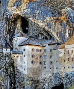 Predjama Castle 5D Diamond Painting