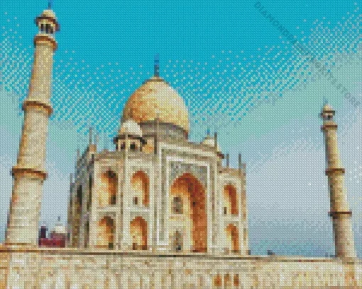 Rajasthan Taj Mahal 5D Diamond Painting