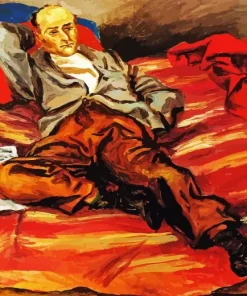 Renato Guttuso Portrait Of Pablo Neruda 5D Diamond Painting