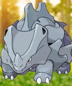 Rhydon Anime 5D Diamond Painting