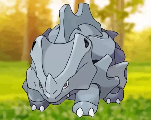 Rhydon Anime 5D Diamond Painting