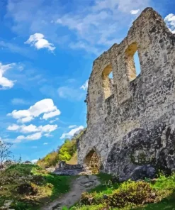 Samobor Castle 5D Diamond Painting