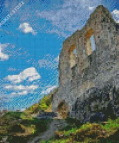 Samobor Castle 5D Diamond Painting