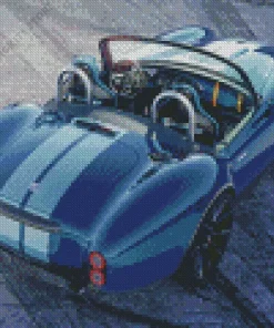 Shelby Blue Ac Cobra 5D Diamond Painting