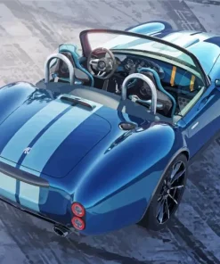 Shelby Blue Ac Cobra 5D Diamond Painting