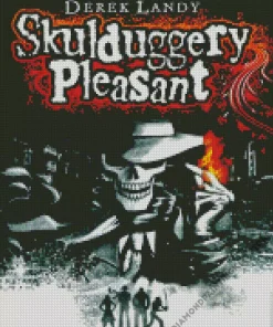 Skulduggery Pleasant 5D Diamond Painting