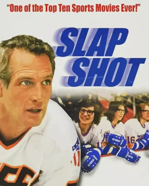 Slap Shot Poster 5D Diamond Painting