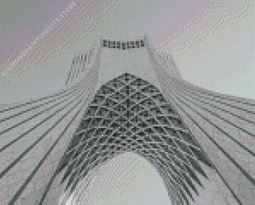 Tehran Azadi Tower 5D Diamond Painting