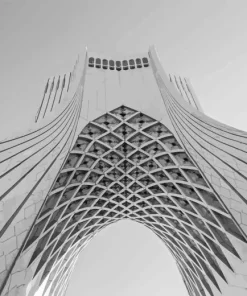 Tehran Azadi Tower 5D Diamond Painting