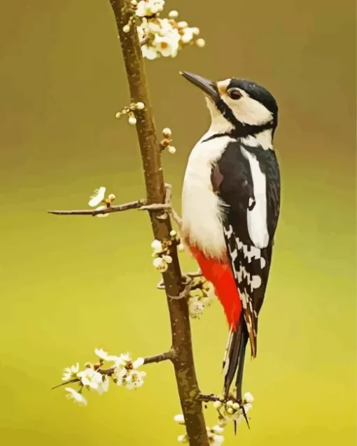 The Great Spotted Woodpecker 5D Diamond Painting