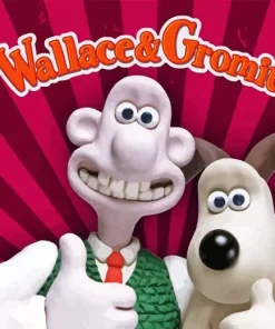 Wallace And Gromit Poster 5D Diamond Painting