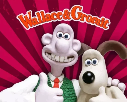 Wallace And Gromit Poster 5D Diamond Painting