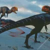 Wild Dilophosaurus 5D Diamond Painting