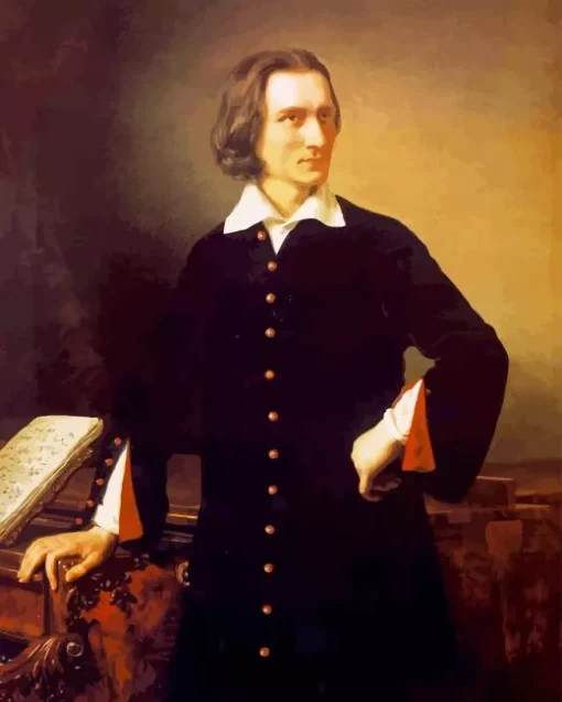 Young Franz Liszt 5D Diamond Painting