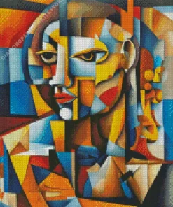 Abstract Face 5D Diamond Painting