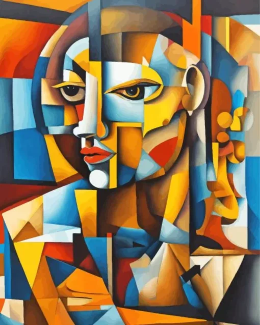 Abstract Face 5D Diamond Painting