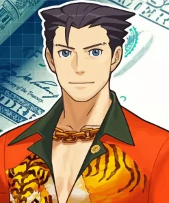 Ace Attorney Tiger 5D Diamond Painting