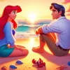 Ariel And Eric 5D Diamond Painting