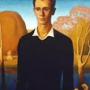 Arnold Comes Of Age By Grant Wood 5D Diamond Painting