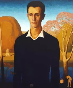 Arnold Comes Of Age By Grant Wood 5D Diamond Painting