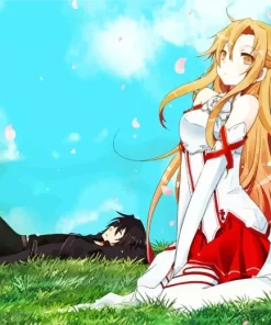 Asuna And Kirigaya 5D Diamond Painting