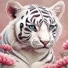 Baby Albino Tiger 5D Diamond Painting