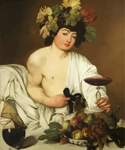 Bacchus By Caravaggio 5D Diamond Painting