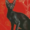 Black Oriental Cat 5D Diamond Painting