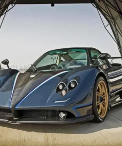 Black Zonda 5D Diamond Painting