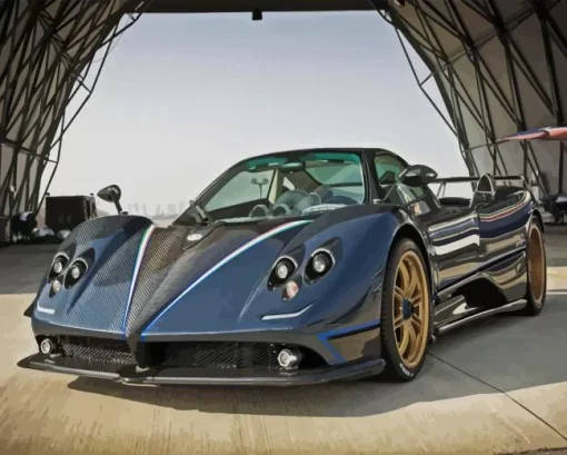 Black Zonda 5D Diamond Painting