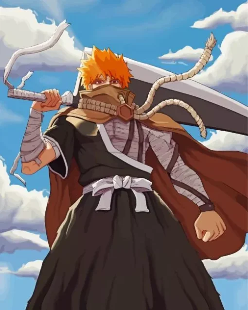 Bleach Anime Ichigo 5D Diamond Painting