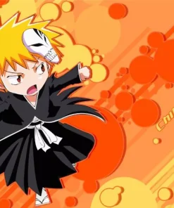 Bleach Anime Ichigo Chibi 5D Diamond Painting